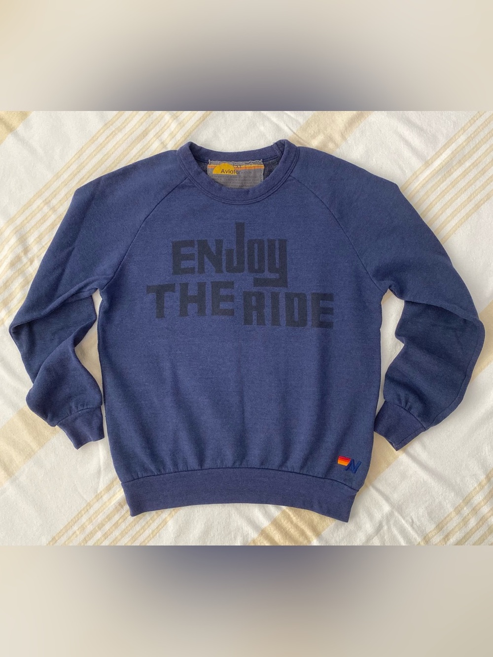 Aviator Nation “ENJOY THE RIDE” | Navy | XS